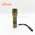 Army Green Olive Torch Light, Outdoor 1000 Lumen XML T6 Waterproof LED Zoomable Military Tactical Self Defensive Flashlight